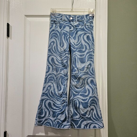 Wonder‎ Nation Kids Girl's Size Medium (7/8) Flare Jegging - Picture 1 of 7
